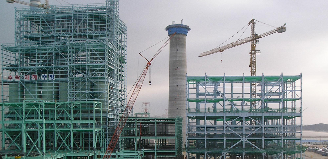 永兴火力发电站3、4号涡轮 主体建筑
